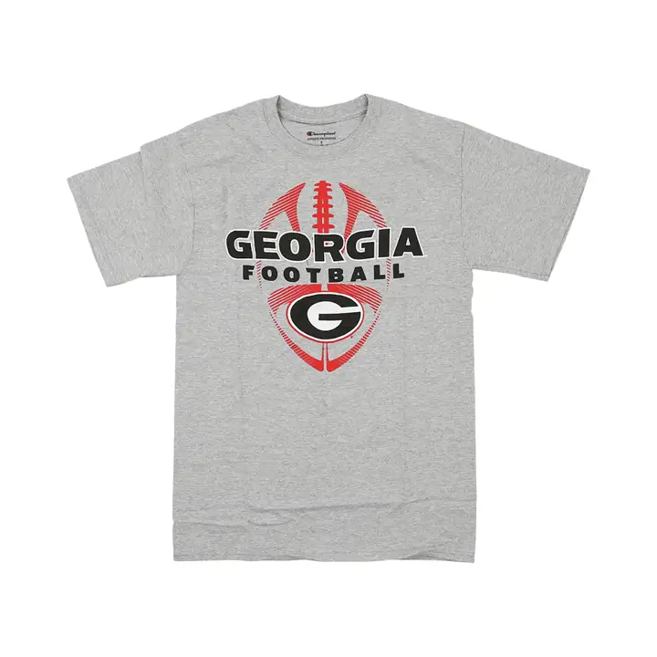 T-shirt icône Georgia Bulldogs 2F NCAA Football gry