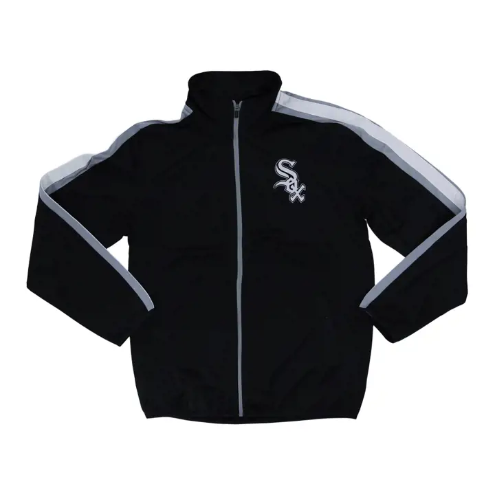 Chicago White Sox MLB Veste de survêtement en tricot 22 noir/gris/blanc