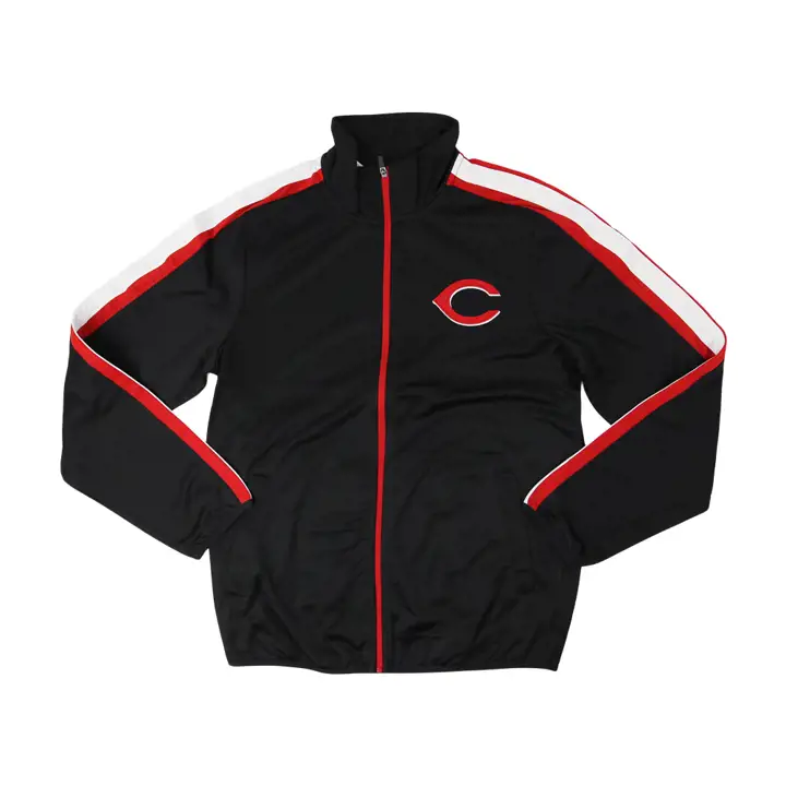 Veste de survêtement MLB Cincinnati Reds 22 noir/rouge/blanc