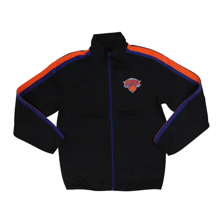 Veste de survêtement en tricot NBA New York Knicks 22 noir/Bleu/orange/Bleu