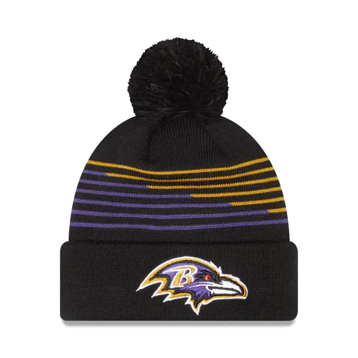 Baltimore Ravens NFL Maille ZigZag Noire
