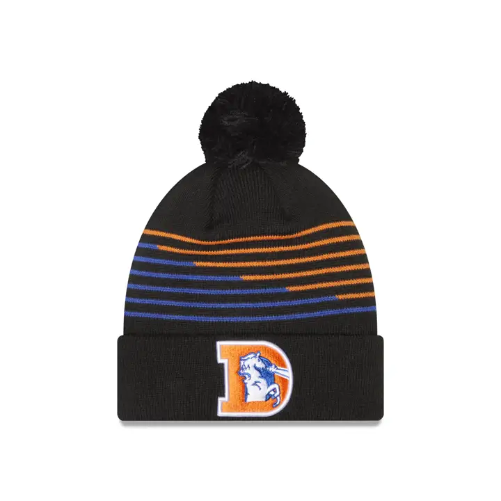 Denver Broncos NFL ZigZag Classics en maille noire