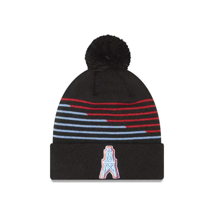Houston Oilers NFL ZigZag tricot noir