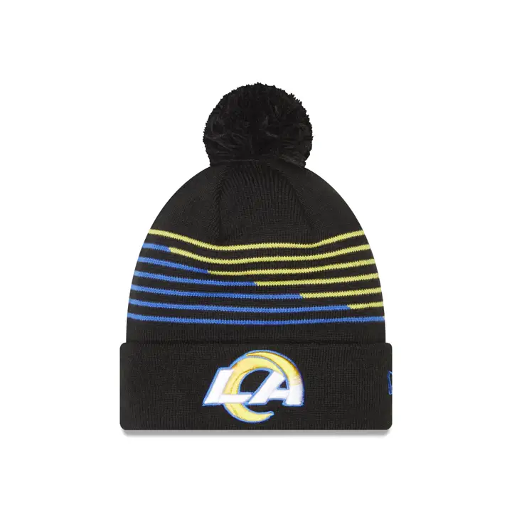 Los Angeles Rams NFL Tricot Zigzag NOIR