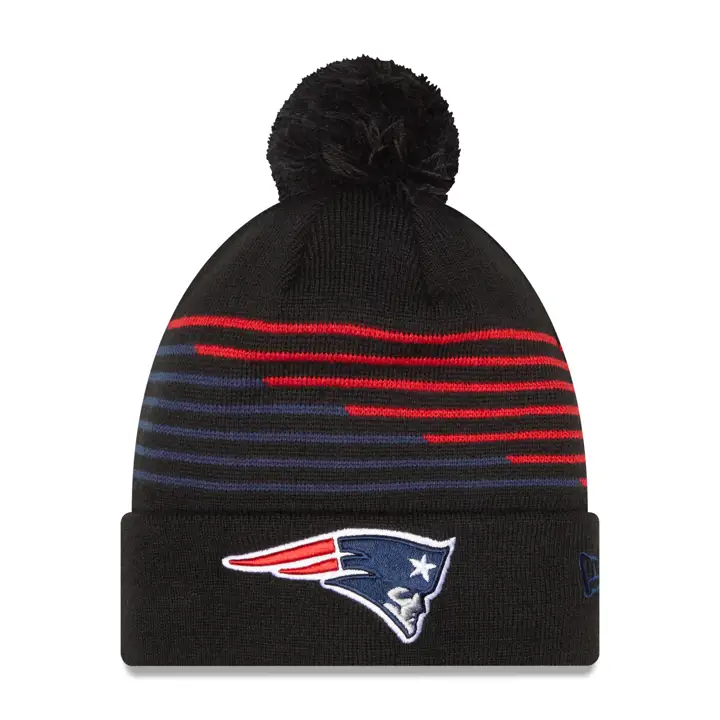 New England Patriots NFL ZigZag Maille Noir