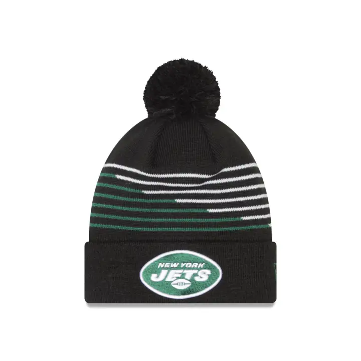 New York Jets NFL Tricot ZigZag Noir