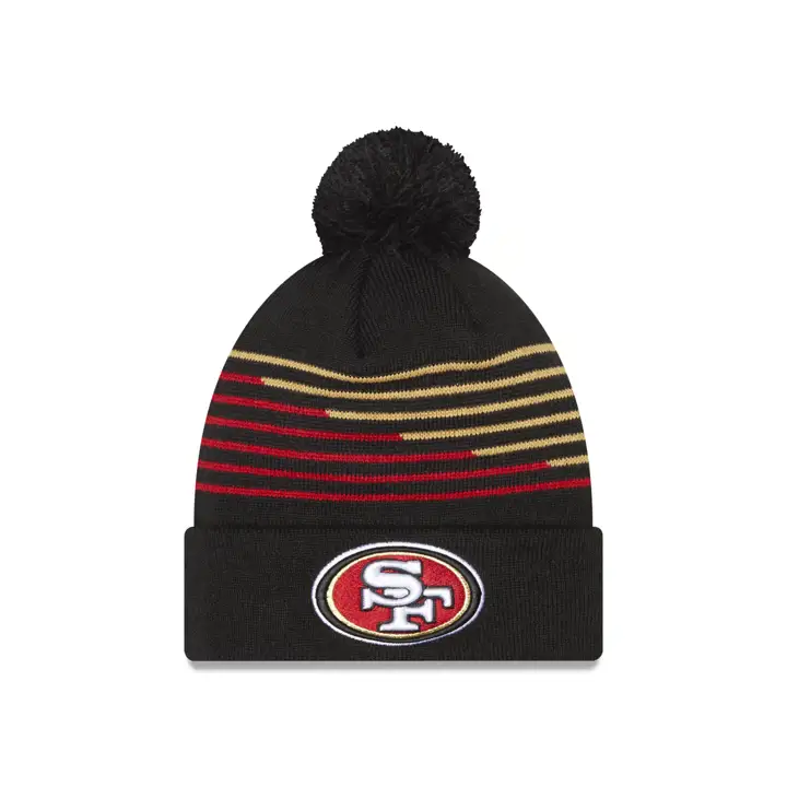 San Francisco 49ers NFL Tricot Zigzag NOIR