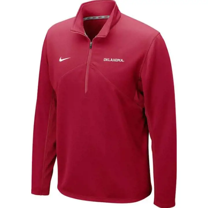 Haut d'entraînement zippé 1/4 Oklahoma Sooners NCAA Dri-Fit CRIM