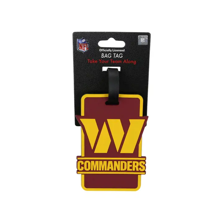 Étiquette de sac souple Washington Commanders Ast