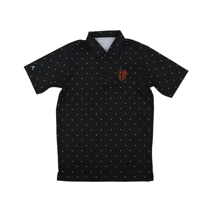 Polo de baseball MLB San Francisco Giants Noir SF