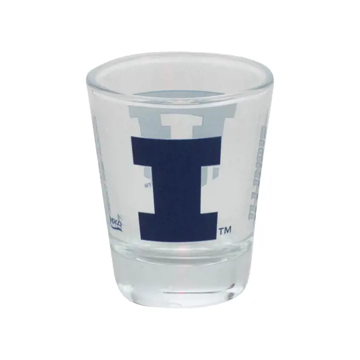 Verre à liqueur avec logo Illinois Fighting Illini 2oz ast
