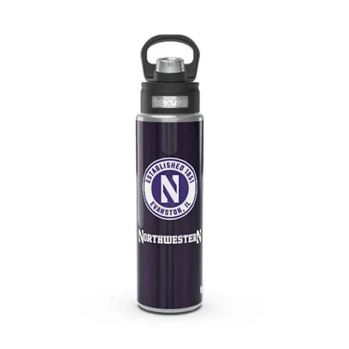 Bouteille WM Northwestern Wildcats 700 ml - À fond