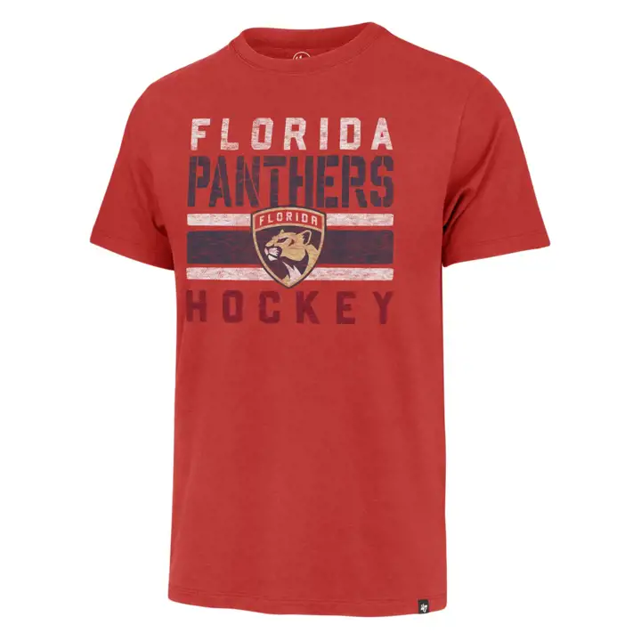 T-shirt Rouge Franklin Florida Panthers LNH Top Bins
