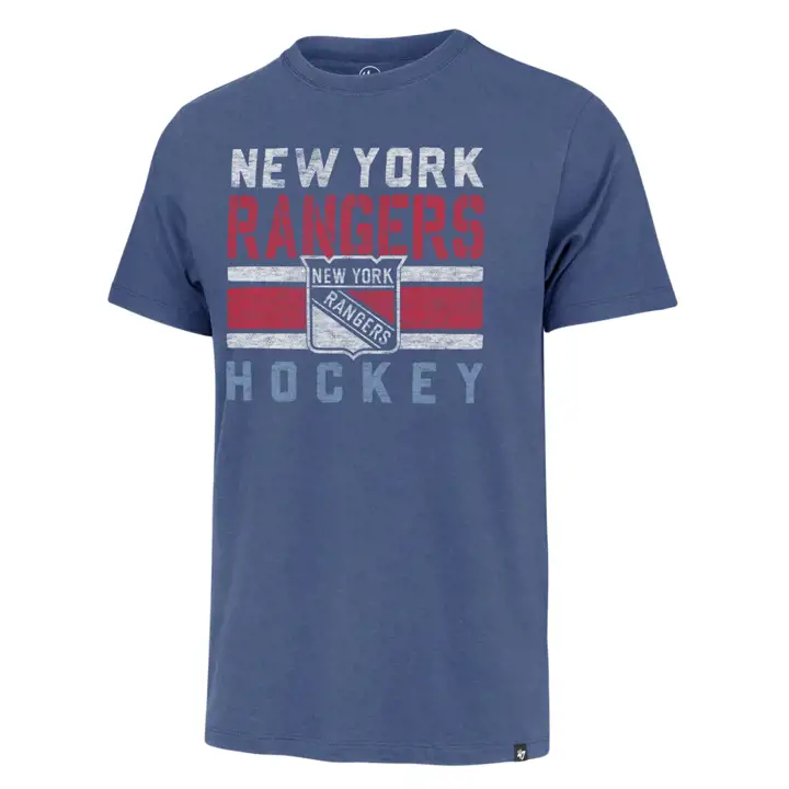 T-shirt bleu Franklin "Top Bins" des Rangers de New York (LNH)