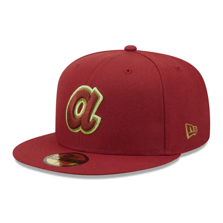 Atlanta Braves MLB Bloody Mary 59FIFTY Brique/Brique/Vert Fusil