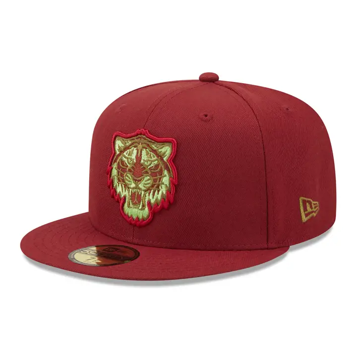 Casquette 59FIFTY Detroit Tigers MLB Bloody Mary Rouge Brique/Rouge Brique/Vert Fusil