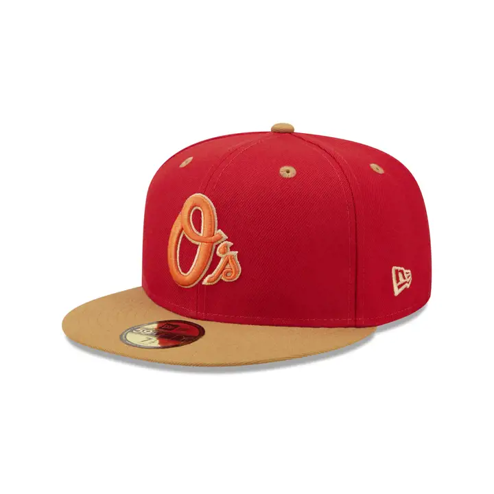 Baltimore Orioles MLB Red Rocks 59FIFTY Rouge écarlate/blanc/crème