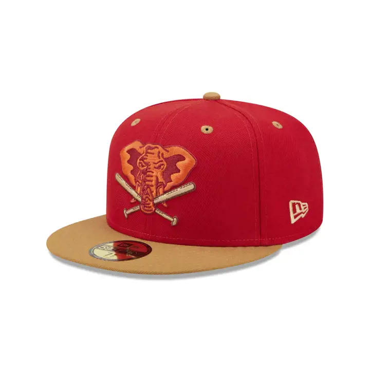 Oakland Athletics MLB Red Rocks 59FIFTY Écarlate/blc/rouge