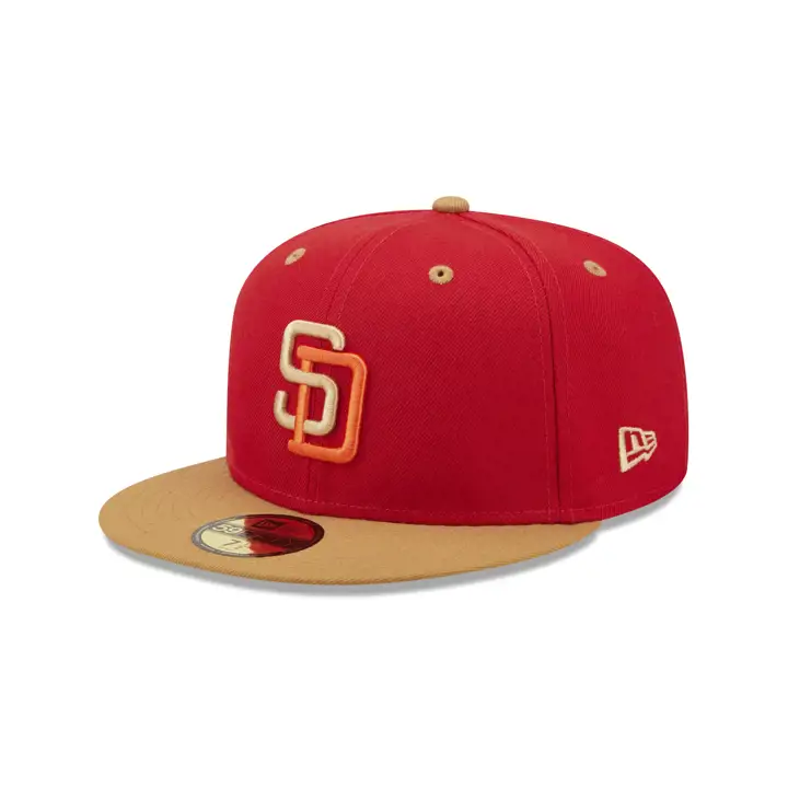San Diego Padres MLB Red Rocks 59FIFTY Écarlate/blc/rou
