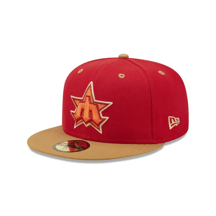 Seattle Mariners MLB Red Rocks 59FIFTY Rouge écarlate/bla/rou