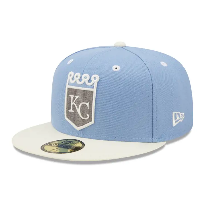 Casquette MLB Summit 59FIFTY Kansas City Royals, coloris bleu ciel/ivoire/gris