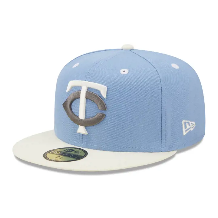 Casquette 59FIFTY MLB Summit Minnesota Twins blc/ivo/gris