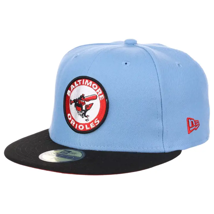 Baltimore Orioles MLB Big Papa 59FIFTY bleu ciel/noir/écarlate