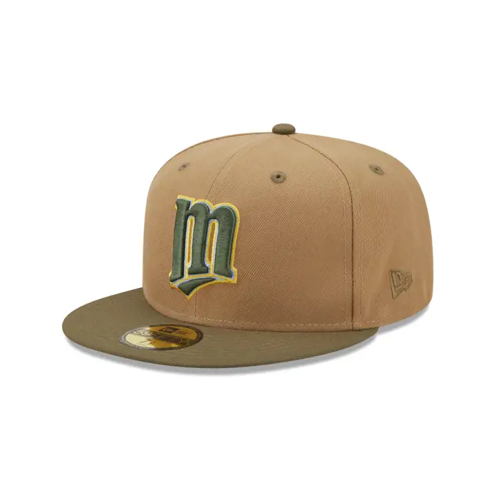 Minnesota Twins MLB Lamar Valley 59FIFTY kha/olv/skbl