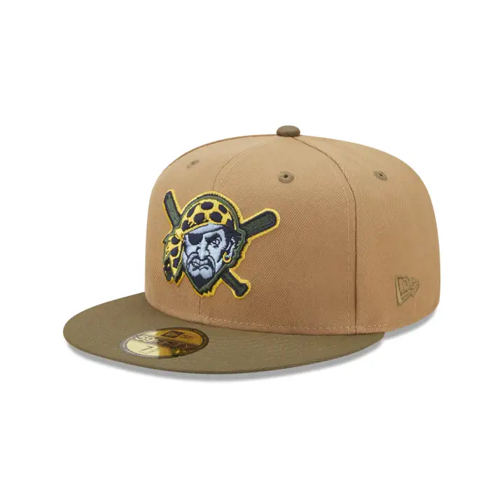 Pittsburgh Pirates MLB Lamar Valley 59FIFTY kha/olv/skbl