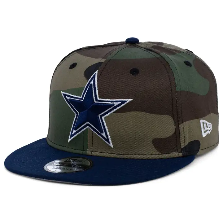 Dallas Cowboys NFL Woodland/TC 9FIFTY camouflage/marine