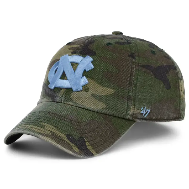 North Carolina Tar Heels NCAA Camo Clean Up camouflage
