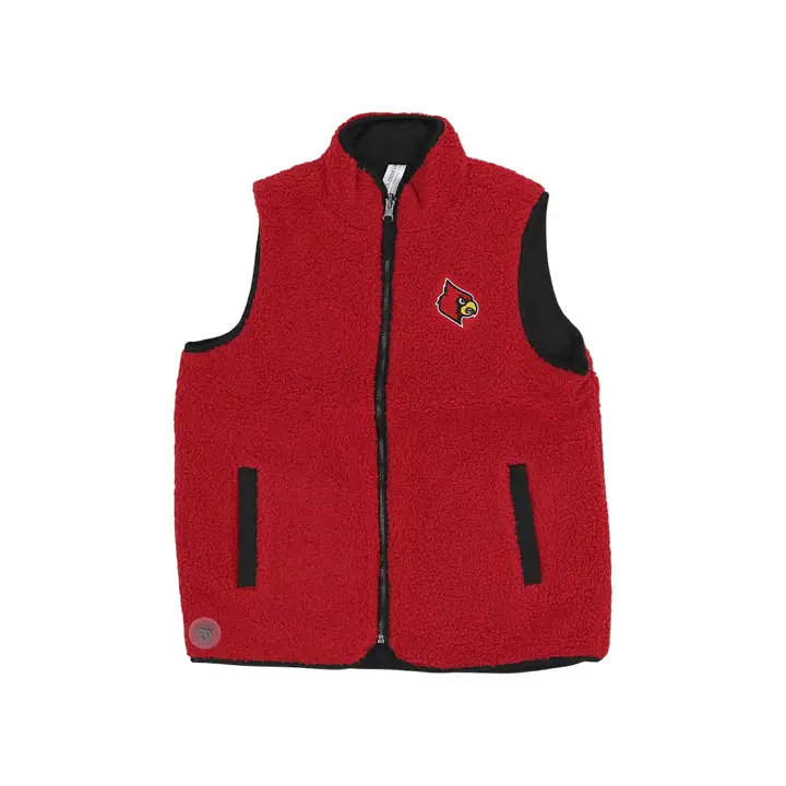 Louisville Cardinals NCAA Gilet réversible co-assistant femme