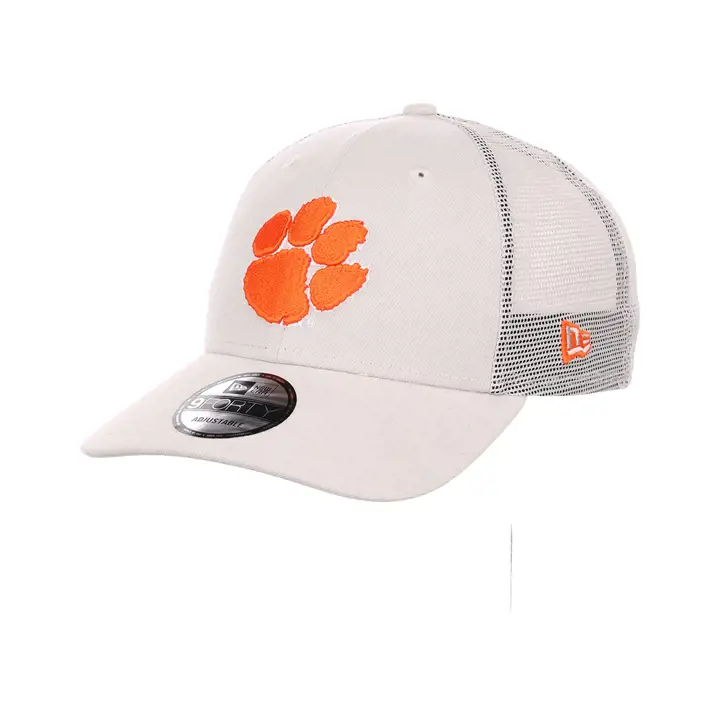 Casquette trucker Clemson Tigers NCAA NE Stone Naturel