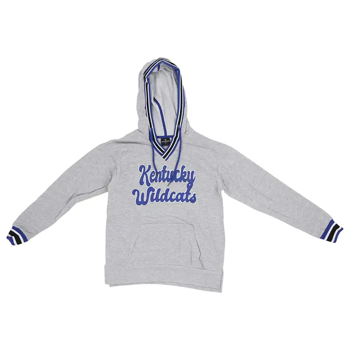 Kentucky Wildcats NCAA Femme Andy Rib Trim Hoodie gry