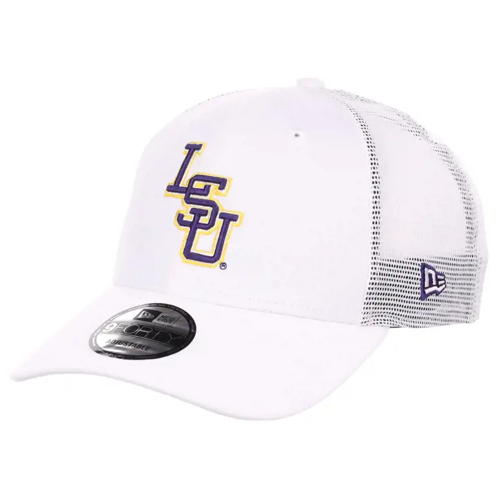 L.S.U. NCAA NE Casquette de routier blanche