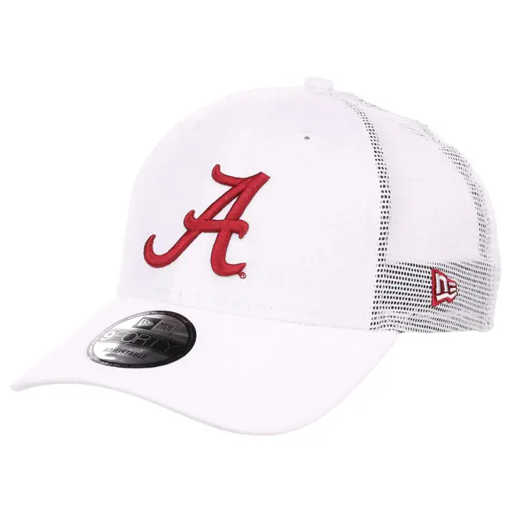 Alabama Crimson Tide NCAA NE Wht Trucker BLANC