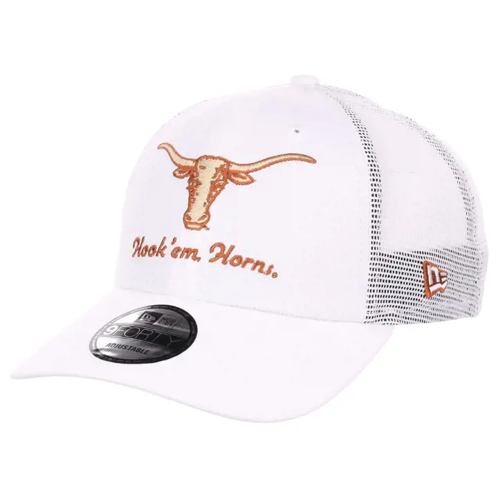 Texas Longhorns NCAA NE Wht Trucker WHT
