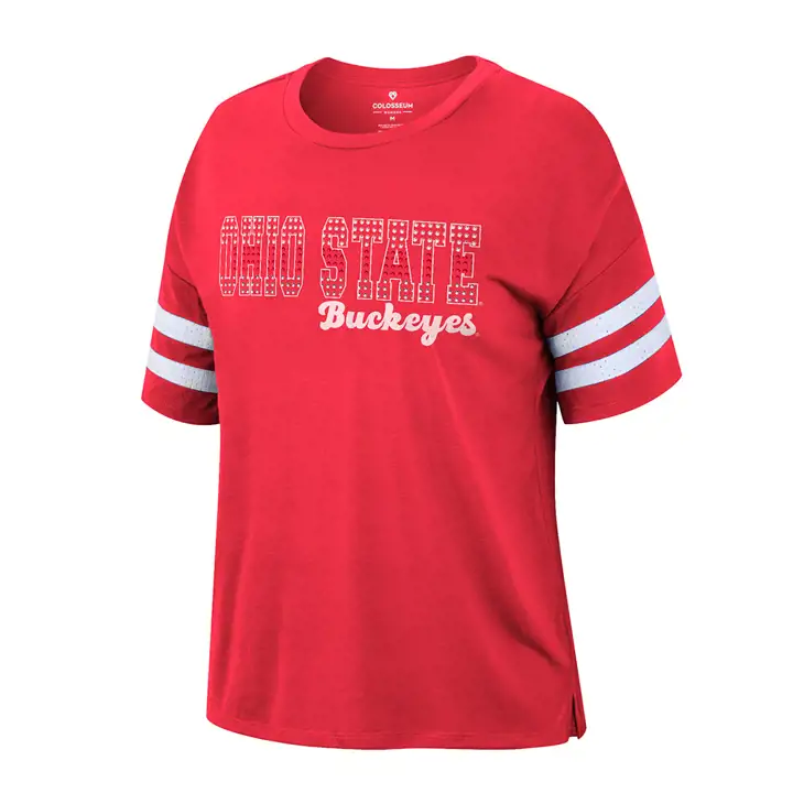 T-shirt femme Ohio State Buckeyes NCAA « Everyone Wants To Be Us »