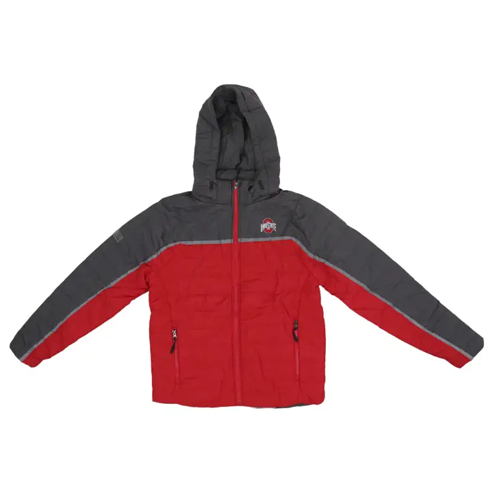Buckeyes NCAA Club Champion Doudoune entièrement zippée 22 Rouge/Ch