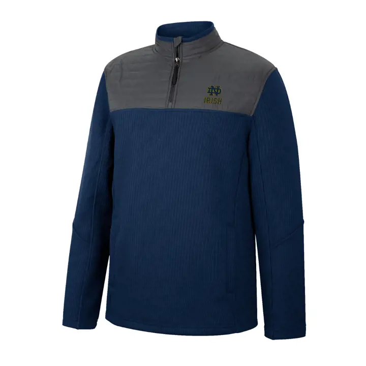 Notre Dame Fighting Irish NCAA Good On You 1/4 Zip 22 Marine/C