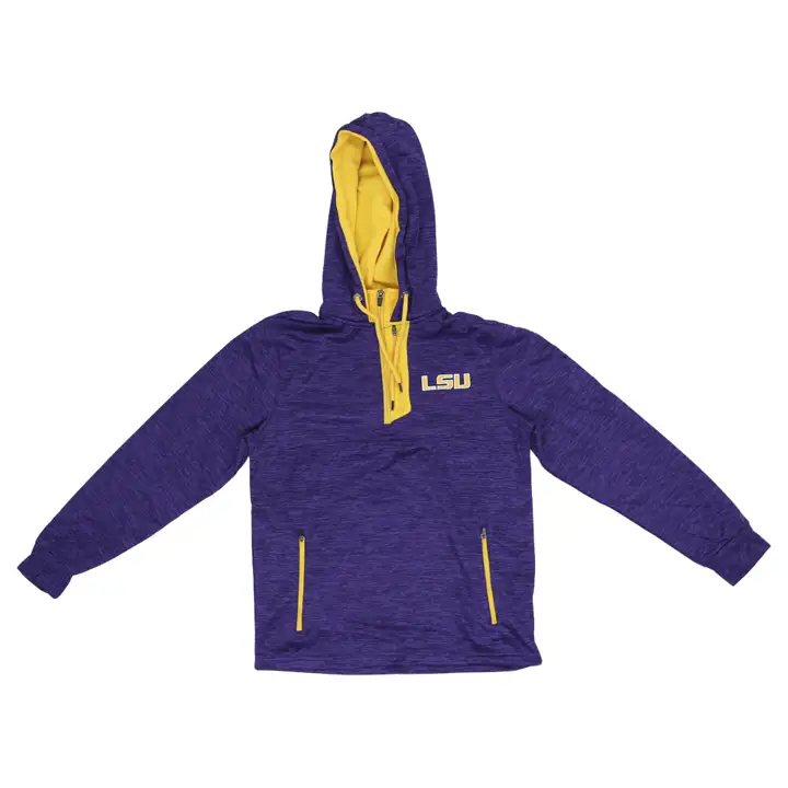 L.S.U. NCAA Bushwood 1/4 Zip 22 violet