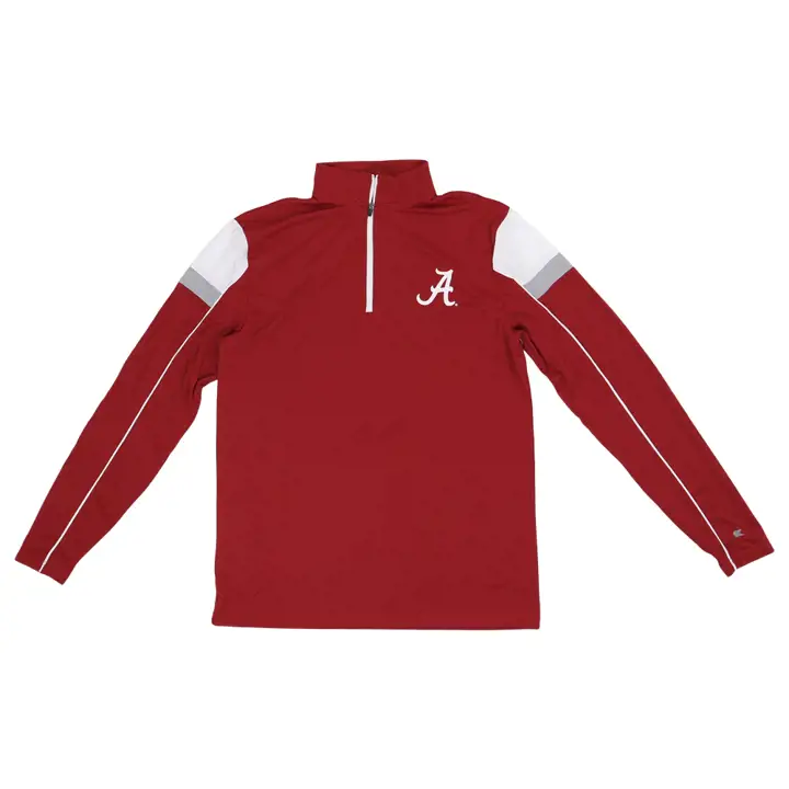 Alabama Crimson Tide NCAA Golf Match 1/4 Zip Coupe-Vent 22 cr