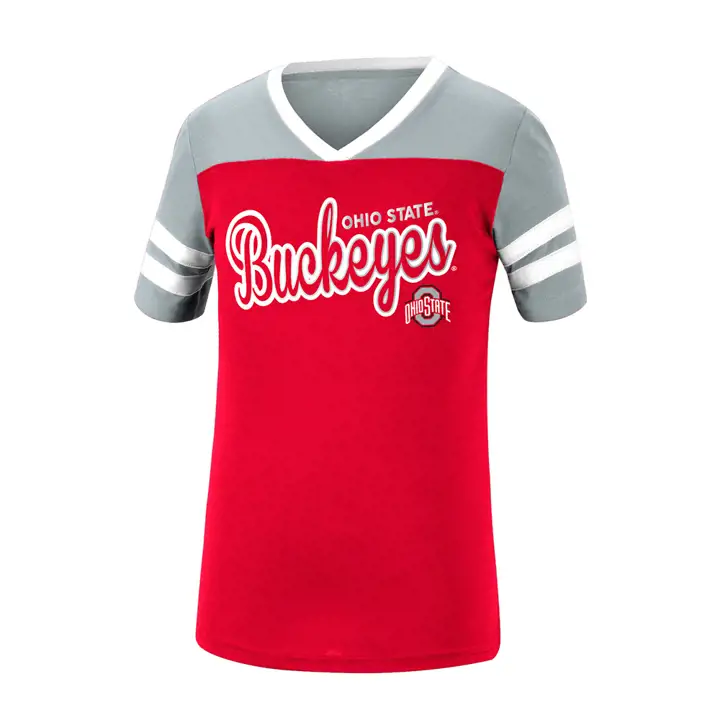 T-shirt Ohio State Buckeyes NCAA « Practically Perfect » pour filles 2