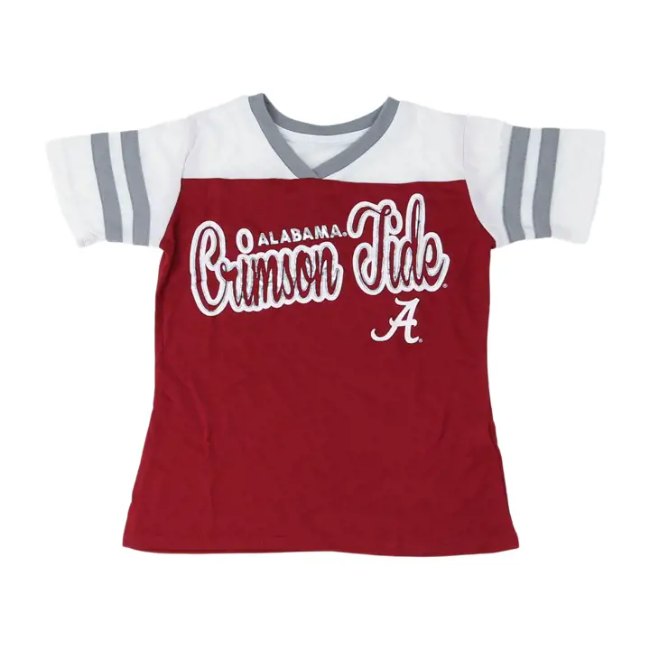 T-shirt pour fille « Practically Perfect » NCAA des Crimson Tide de l'Alabama