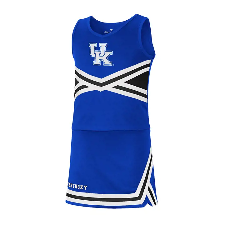 Ensemble de pom-pom girl Kentucky Wildcats NCAA pour filles 22 rbl