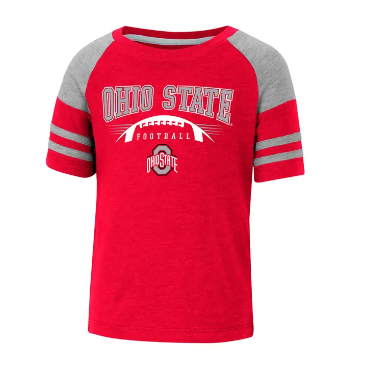 T-shirt de football NCAA Michael pour tout-petit Ohio State Buckeyes 22