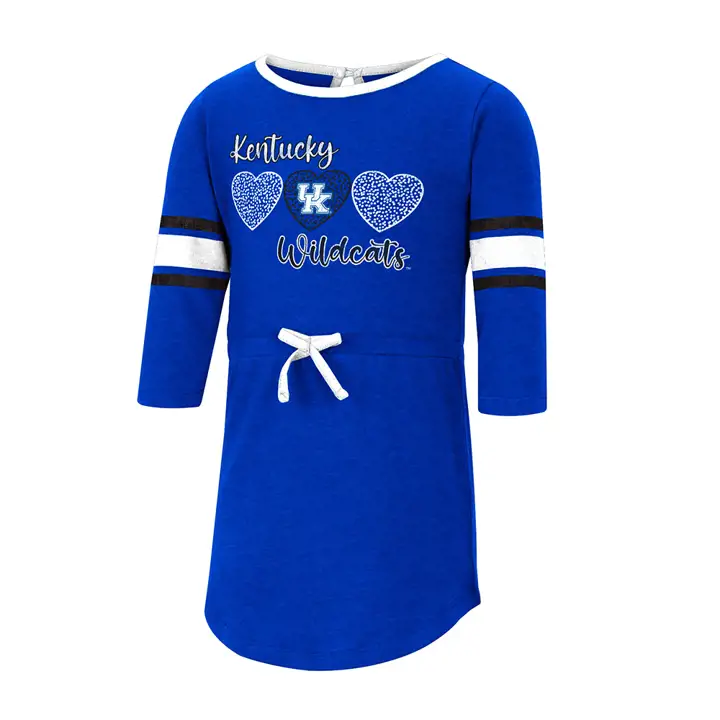 Robe Poppins Kentucky Wildcats NCAA pour petites filles 22 rbl