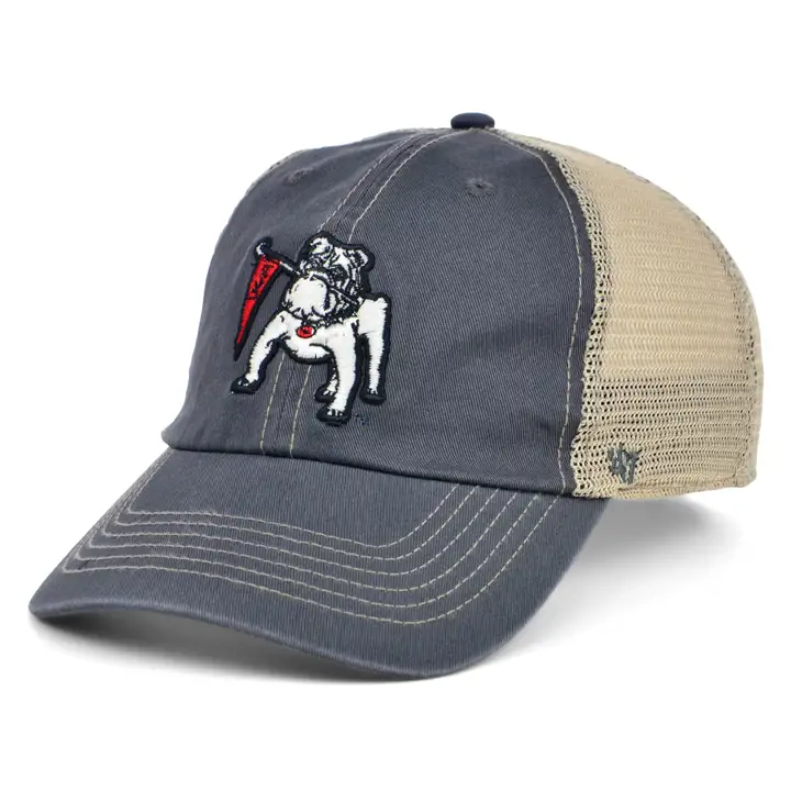Casquette réglable Georgie Bulldogs NCAA, charbon de bois