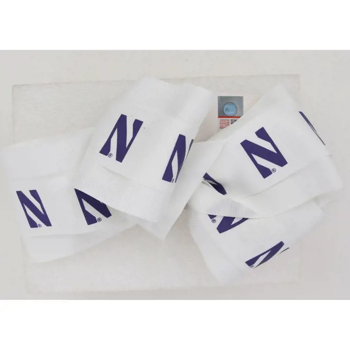 "Ruban superposé géant 3" Northwestern Wildcats"
