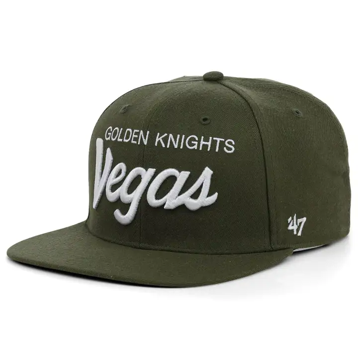 Vegas Golden Knights NHL Casquette capitaine Crosstown Script OLV